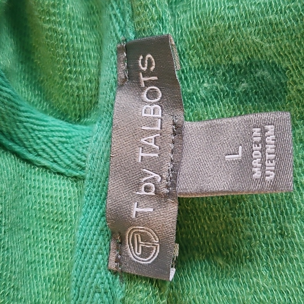 T By Talbots Open Swim Robe Green Size L - Picture 9 of 9